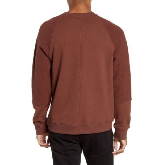 BLDWN Texture Block Crewneck Sweatshirt - Picture 2 of 6